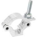 DOUGHTY T58080 HALF COUPLER slimline, demi raccord, argent