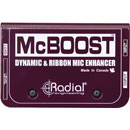 RADIAL MCBOOST AMPLI DE SIGNAL micro, variable de 0 à 25dB, entrée XLR3