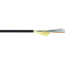 AFL DNS-5396 CABLE FIBRE OPTIQUE Tactical micro-distrib., SM 9/125 ITU G.657A2/B2, 4 fibres, noir