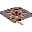 MARQUEURS DE CABLE PTV+45.3, orange, bobine de 500