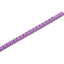 MARQUEURS DE CABLE PTV+45.7, violet, pack de 100