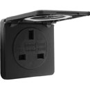 CANFORD CONNECT CN001UK PRISE POUR PANNEAU GB noir, 13A, 250v, IP54