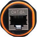 TUK WACSG RACCORD TRAVERSANT CAT6A RENpourCE IP68, noir