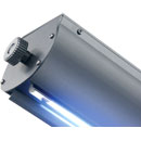 CANFORD SCRIPT LIGHT fluoréscente, 1200mm, noir, 50Hz, variateur, contrôle bas voltage