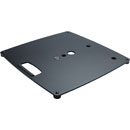 K&M 26713 PLAQUE DE BASE M acier, 489x489x23mm, 3x filetage M20s, noir