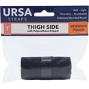 URSA STRAPS THIGH STRAP LANIERE CUISSE poche horizontale, 63 x 10cm, antidérapant, noir