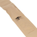 URSA STRAPS THIGH STRAP LANIERE CUISSE poche horizontale, 63 x 10cm, antidérapant, beige