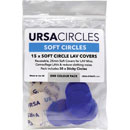URSA STRAPS SOFT CIRCLES BONNETTE MICRO tissus doux, bleu (pack de 15 Circles/30 Stickies)