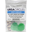 URSA STRAPS SOFT CIRCLES BONNETTE MICRO tissus doux, vert (pack de 15 Circles/30 Stickies)