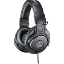 AUDIO-TECHNICA ATH-M30X CASQUE fermé, 47 ohms, jack 3.5mm + adapt.6.35mm, câble droit