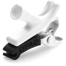 DPA SCM0017-W SUPPORT MICRO une pince, pour micro-cravate séries 4060, incurvé, blanc