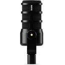 RODE PODMIC USB MICROPHONE dynamique, cardioïde, end address, XLR3/USB-C, noir