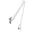 RODE PSA1+ BRAS MICRO REGLABLE pince étau, rotation 360°, blanc