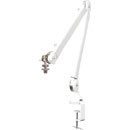 RODE PSA1+ BRAS MICRO REGLABLE pince étau, rotation 360°, blanc