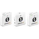 RODE WIRELESS ME RADIOMIC SYSTEM Dual transmitters, compact, clip-on, 2.4GHz, white