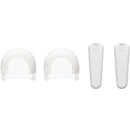 SHURE AMV-LAV-WS/W-KIT BONNETTE KIT pour micro-cravate MoveMic, blanc, pack de 2