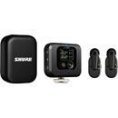 SHURE MOVEMIC TWO RECEIVER KIT 2x micro-cravate, 1x récepteur.MoveMic, boîtier de charge