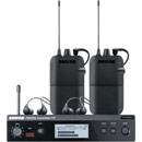 SHURE P3TR112TW PSM300 SYSTEME DE RETOUR PERSONNEL avec 2x P3R/SE112, 606-630MHz (K3E)