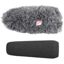 RYCOTE 055206 SGM FOAM BONNETTE MOUSSE trou + Windjammer, trou 24-25mm, long. 120mm, pour micro canon