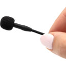 BUBBLEBEE THE MICROPHONE FOAM bonnette pour micro-cravate, S, diam.orifice 1,2mm, noir, pack de 10