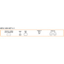 TSL MPA1-MIX-NET-V-1 MONITEUR DE CONFIDENCE 1x 64 canaux entr. ST2110-30/AES67/Ravenna, sort. analog.