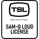 TSL SAM-Q-LOUD-LIC LICENSE pour SAM-Q-SDI/SAM-Q-MADI, monitoring loudness