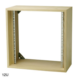 CANFORD ES4142012/A RACK MURAL EN BOIS 12U prof.200mm, frêne