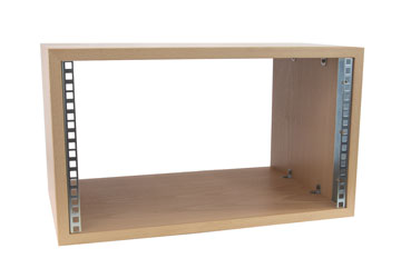 CANFORD ES4153506/B CAISSON RACK À POSER 6U, profondeur de 350mm, hêtre