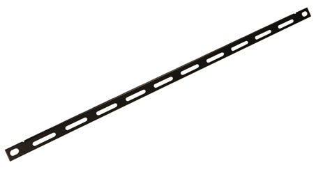 CANFORD BARRE FIXE CABLES horizontale, 1/2U, noir