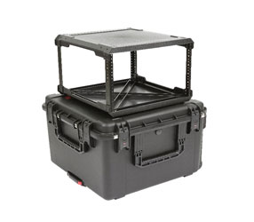 SKB 3I-2424M146U iSERIES MALLE RACK dim.internes 508x267x483mm, cage 6U, noir