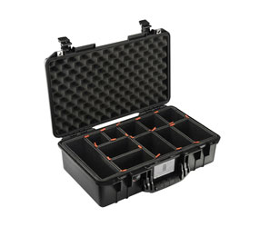 PELI 1525 AIR MALLE dim.internes 520.7 x 287 x 171.5mm, avec TrekPak, noir