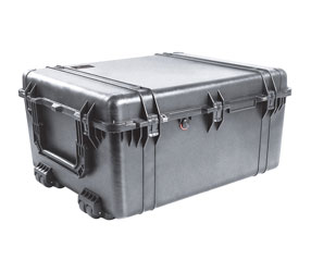 PELI 1690 PROTECTOR MALLE dim.internes 502x279x193mm, avec mousse, roulettes, noir