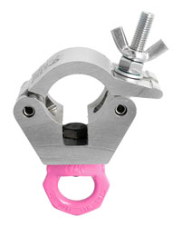 DOUGHTY T57203 HANGING CLAMP demi raccord avec écrou Rud Pink Eye rose, argent