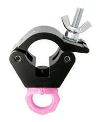 DOUGHTY T57204 HANGING CLAMP demi raccord avec écrou Rud Pink Eye rose, noir