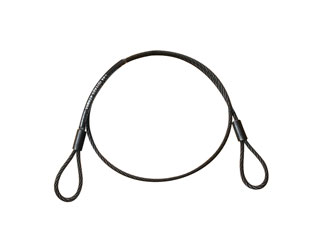 DOUGHTY T2849001 ELINGUE diamètre 3mm, SWL 600mm, SWL 100kg, noir