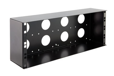 CANFORD BOITIER RACK 4U, prof.100mm, noir