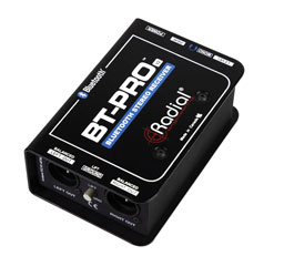 RADIAL BT-PRO V2 BOITE DE DIRECT active, stéréo, entrée Bluetooth