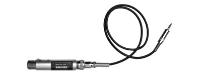 SHURE A96F CONVERTISSEUR D'IMPEDANCE ADAPTATEUR basse vers haute impédance