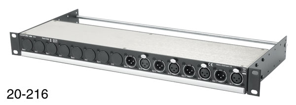 CANFORD ISOLATEUR DE LIGNE analogique, symétrique, entrée/sortie XLR, 10k ohms, 4 canaux, rackable