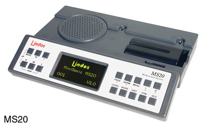 LINDOS MINISONIC MS20 ANALYSEUR AUDIO