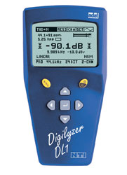 NTI DL1 DIGILYZER ANALYSEUR DE SIGNAL audio numérique, sans certificat d'étalonnage