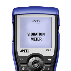 NTI VIBRATION METER firmware pour analyseur XL2