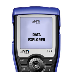 NTI DATA EXPLORER firmware pour analyseur XL2, version installation