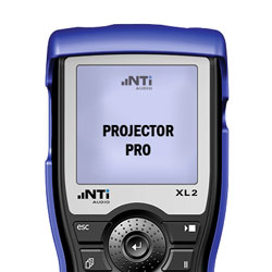 NTI PROJECTOR PRO firmware pour analyseur XL2