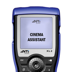 NTI CINEMA ASSISTANT firmware pour analyseur XL2