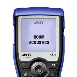 NTI ROOM ACOUSTICS firmware pour analyseur XL2