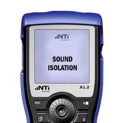 NTI SOUND INSULATION firmware pour analyseur XL2