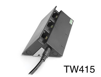 TECPRO TW415 CHARGEUR DE BATTERIE 3 voies avec bloc secteur