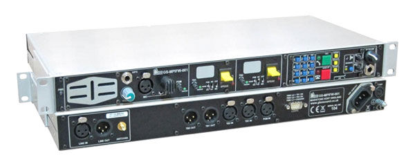 GLENSOUND GS-MPIFW INTERFACE TELEPHONE MOBILE 2G GSM, avec 2x 4 circuits w-fire IFB. Install rack 1U