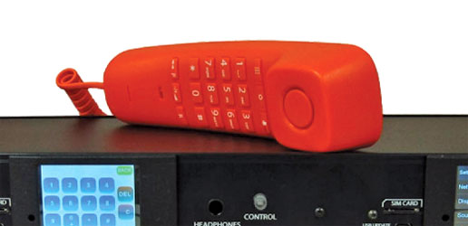 GLENSOUND GS-MPI005HD MKII TH COMBINE TELEPHONIQUE pour GS-MPI005HD MKII, rouge
